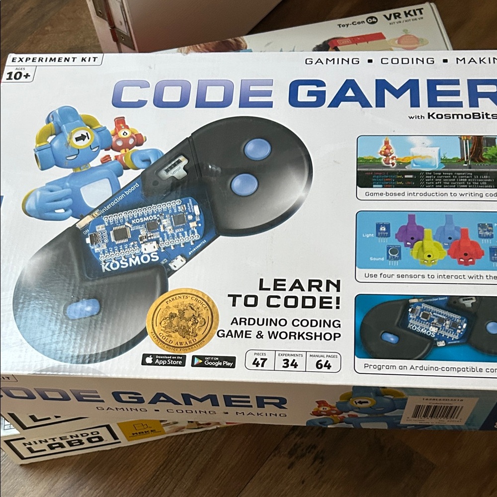 Code Gamer Arduino Coding Game - Black